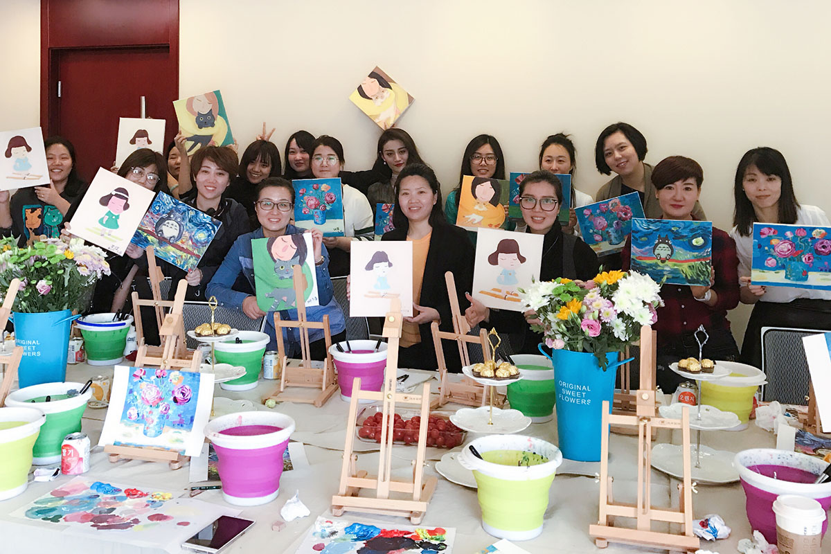 2019 Women’s Day Painting Activity